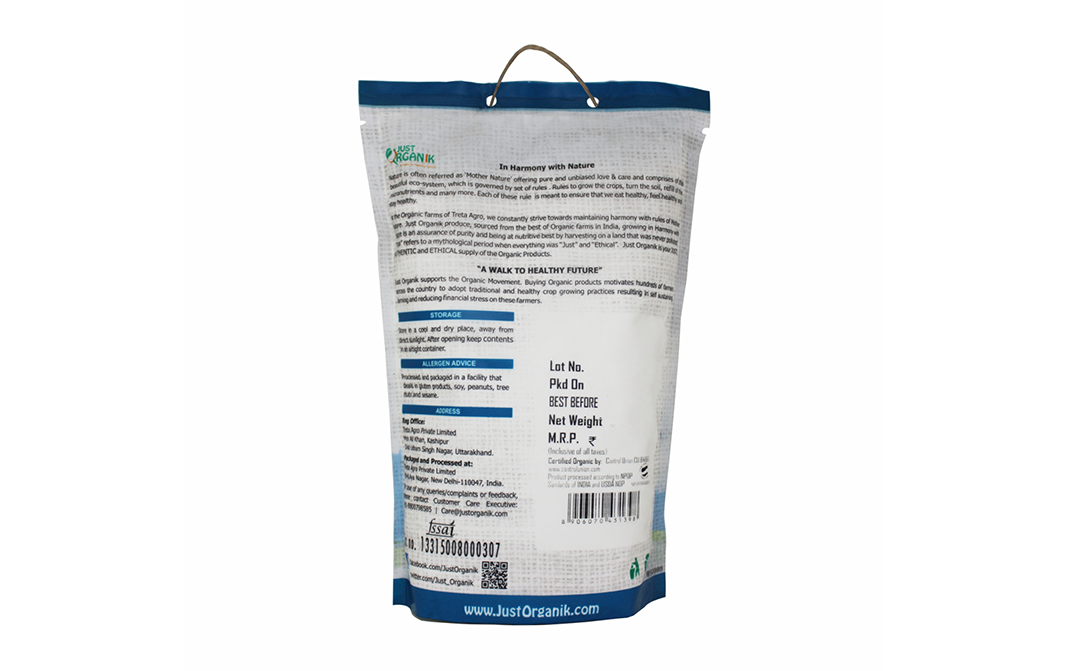 Just Organik Bajra Flour    Pack  500 grams